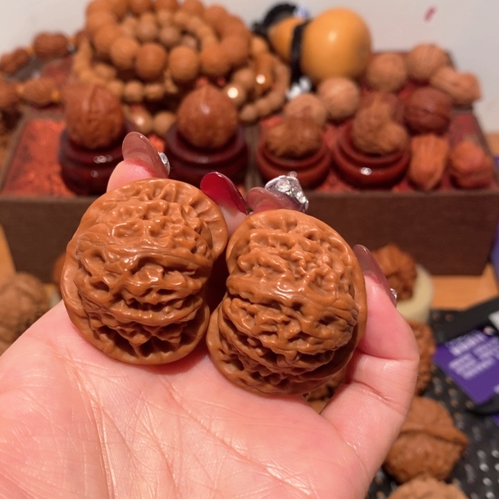 吊坠文玩核桃宫灯38