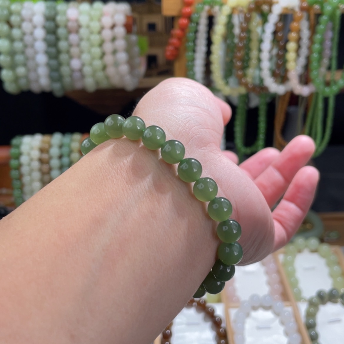 【闪购商品】和田玉手串未镶嵌