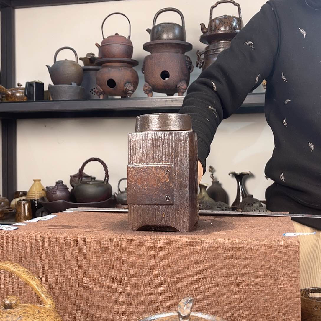 紫泥茶壶紫砂粗陶茶器