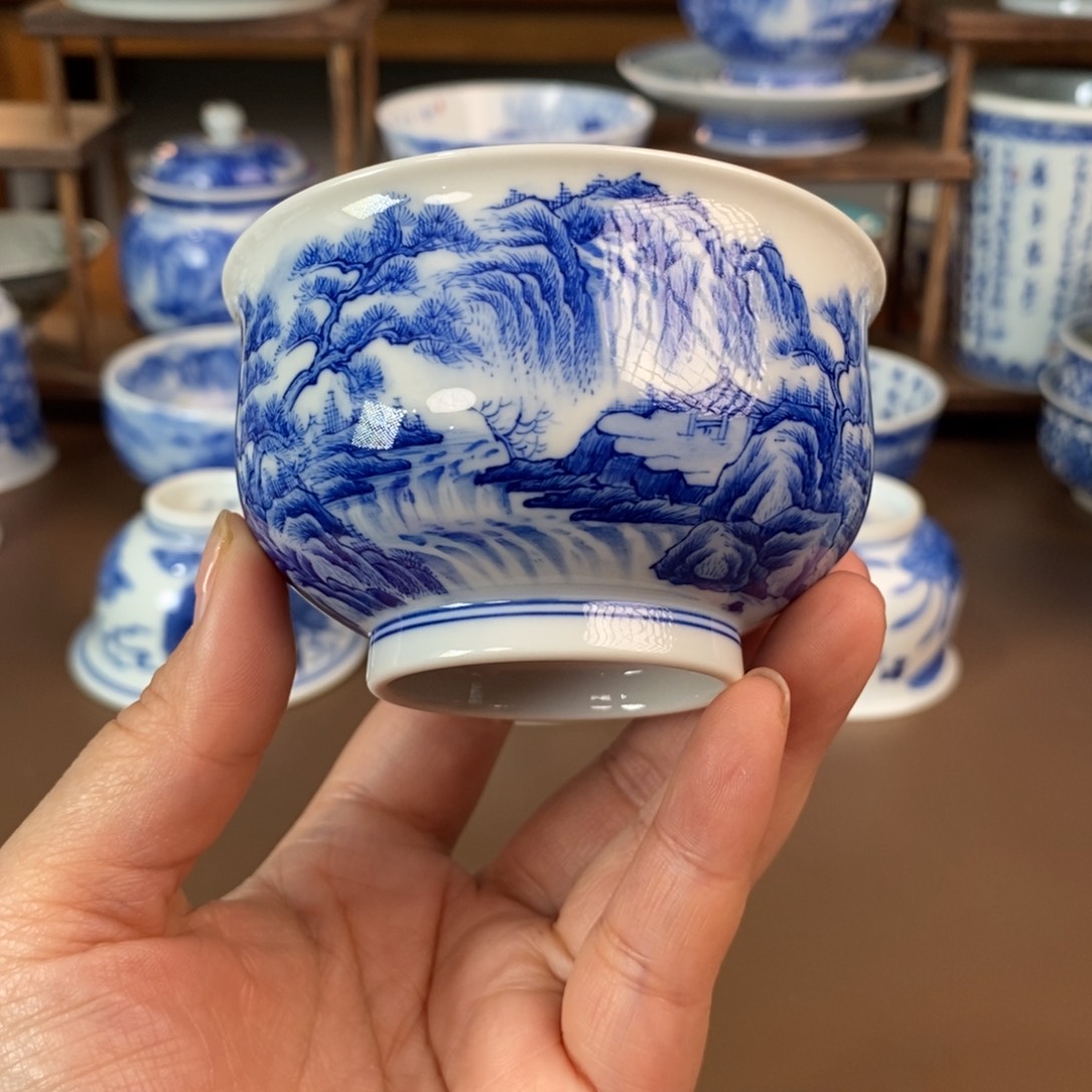 景德镇陶瓷手工手绘