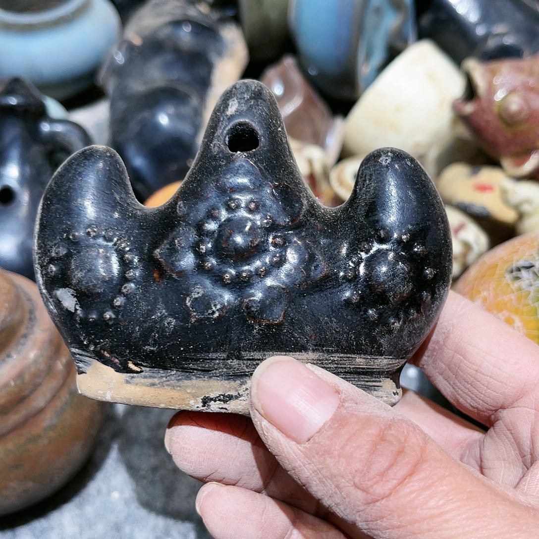 瓦当摆件茶台的一