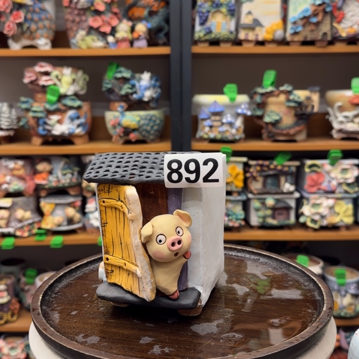 【闪购商品】陶瓷粗陶手捏