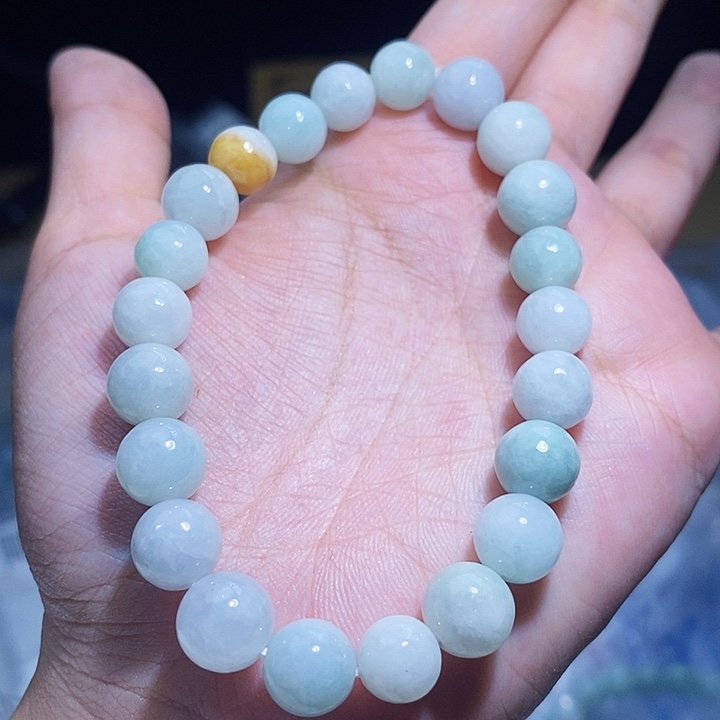 未镶嵌手串翡翠天然缅甸A货翡翠9.1