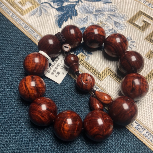 海南黄花梨手串2.0mm