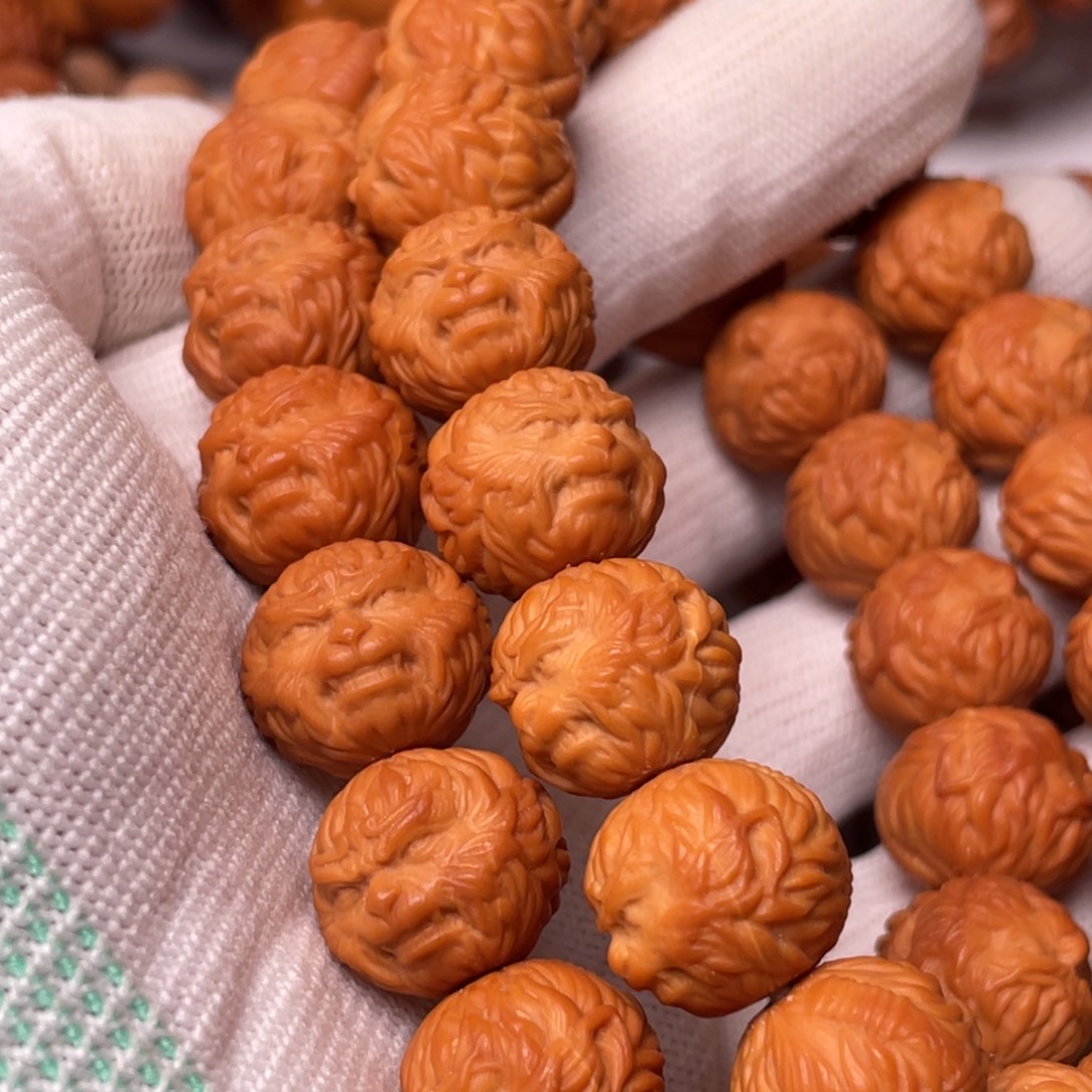 鼎***收吊坠猴头核桃大圣108