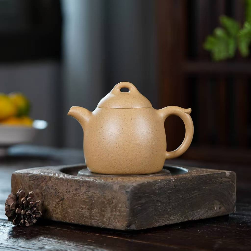 丁亦琴作品～秦权，五号井本绿，半手工，150CC