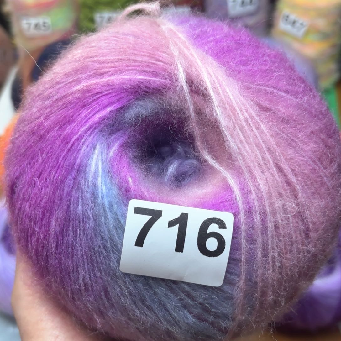 织绣716号彩霞满天一团