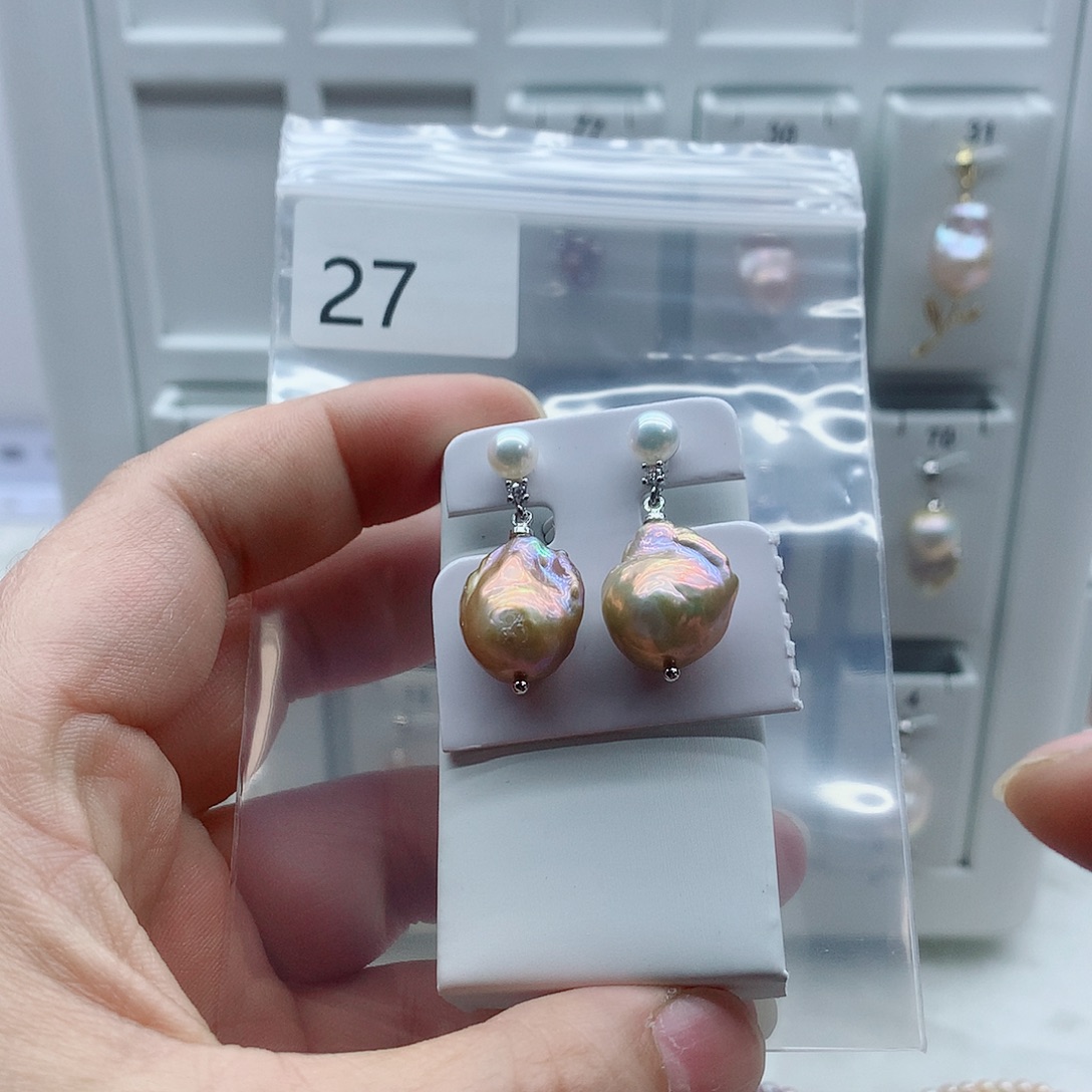 吊坠(不含链)淡水珍珠合金