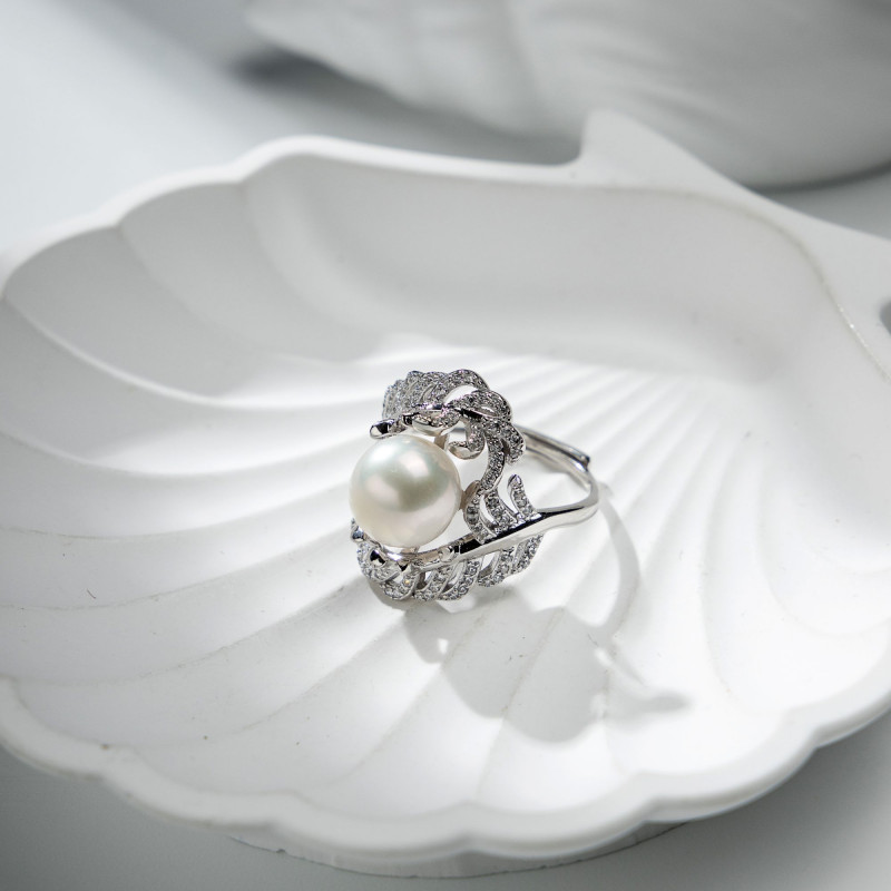 淡水珍珠戒指-XT5073|BZZ1