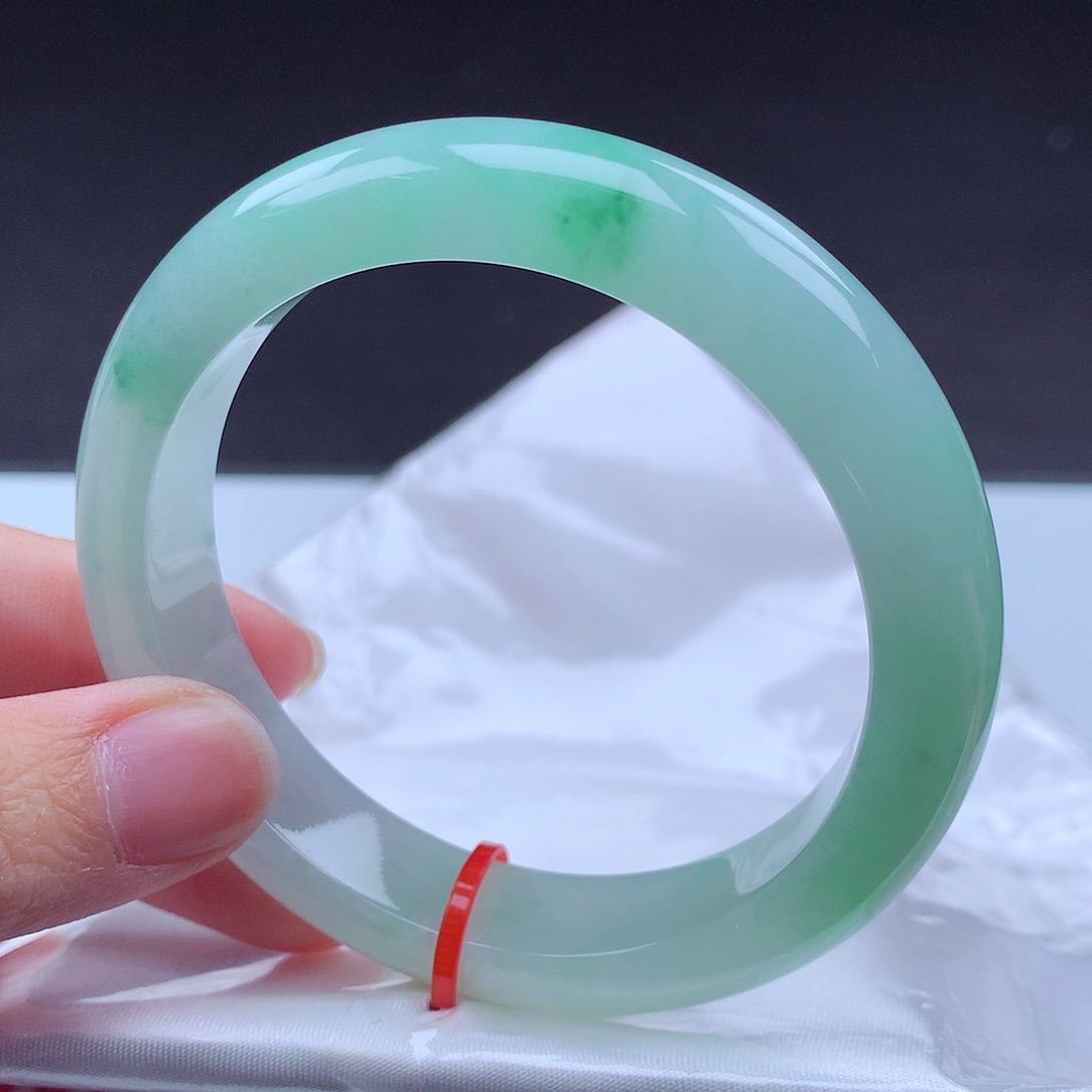 未镶嵌手镯翡翠22063 手镯