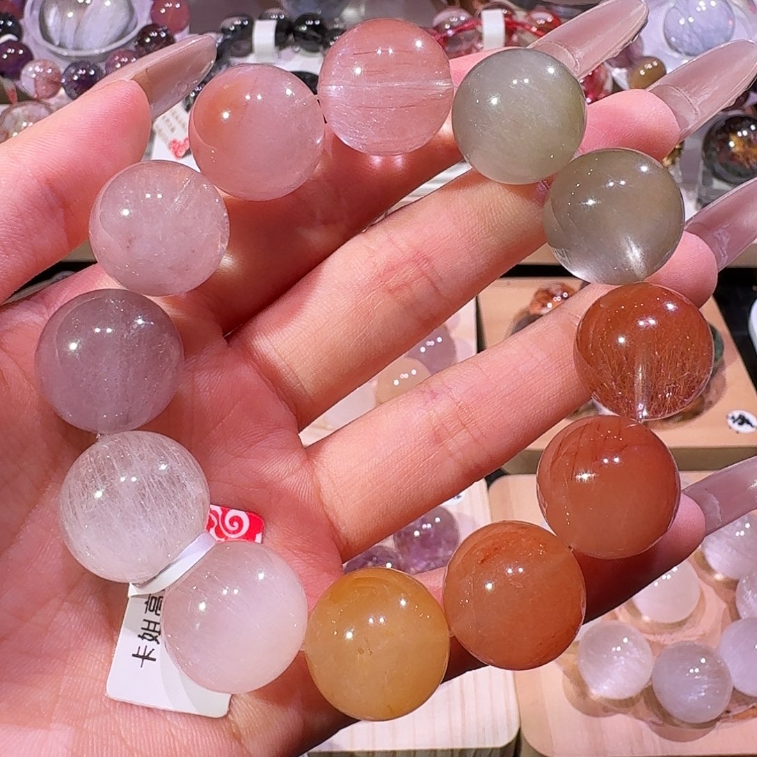 未镶嵌手链水晶天然水晶兔毛手串2