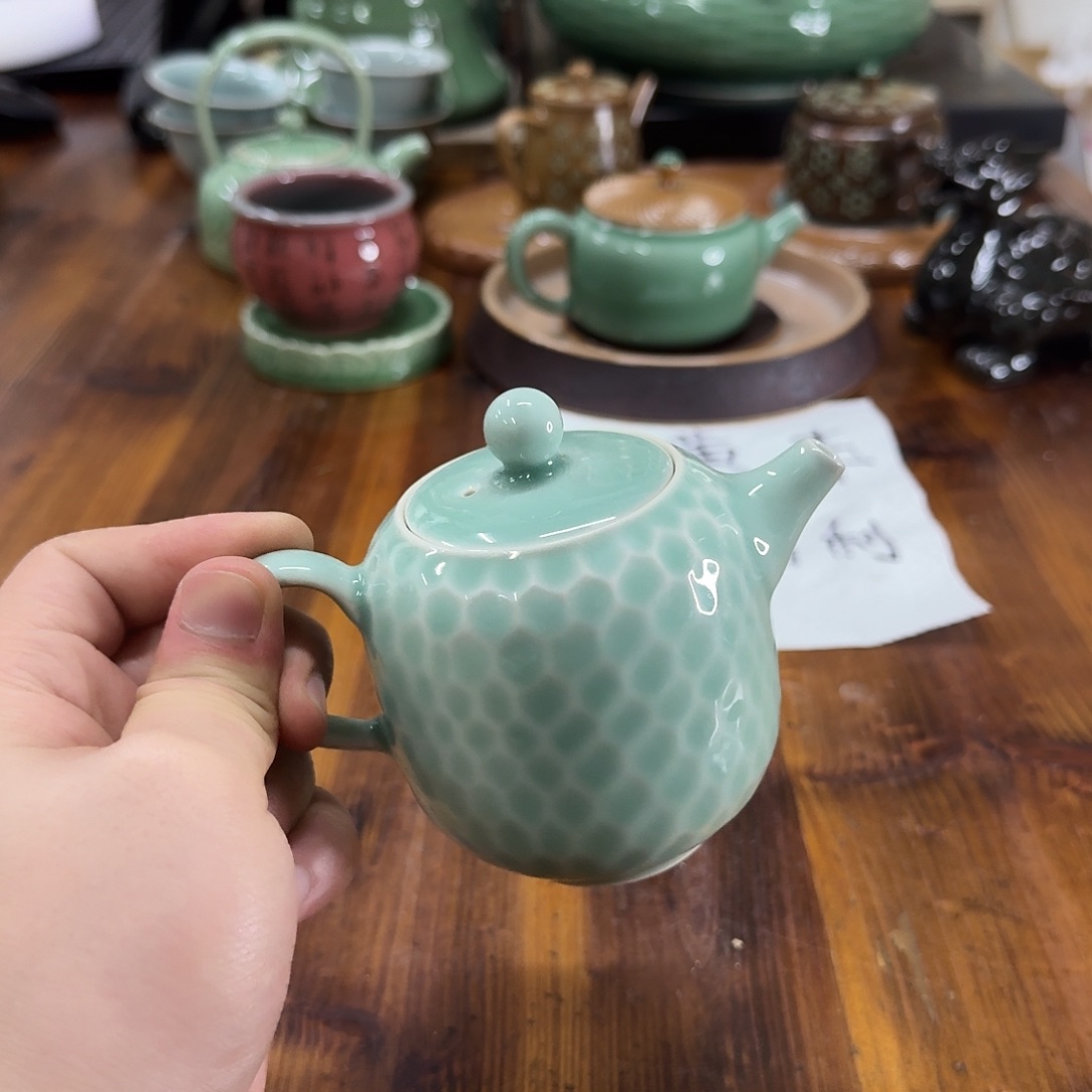 小仲青瓷茶器微瑕7237