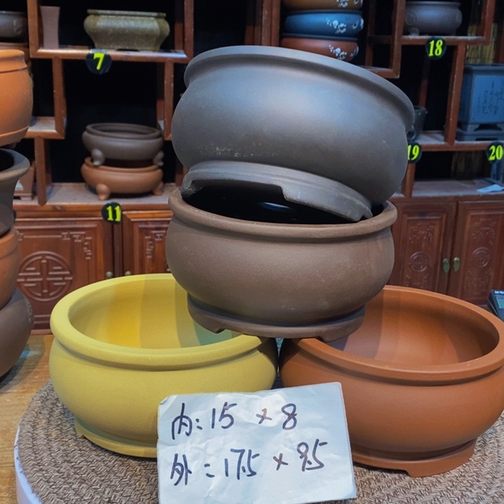 紫砂花盆紫砂艺术