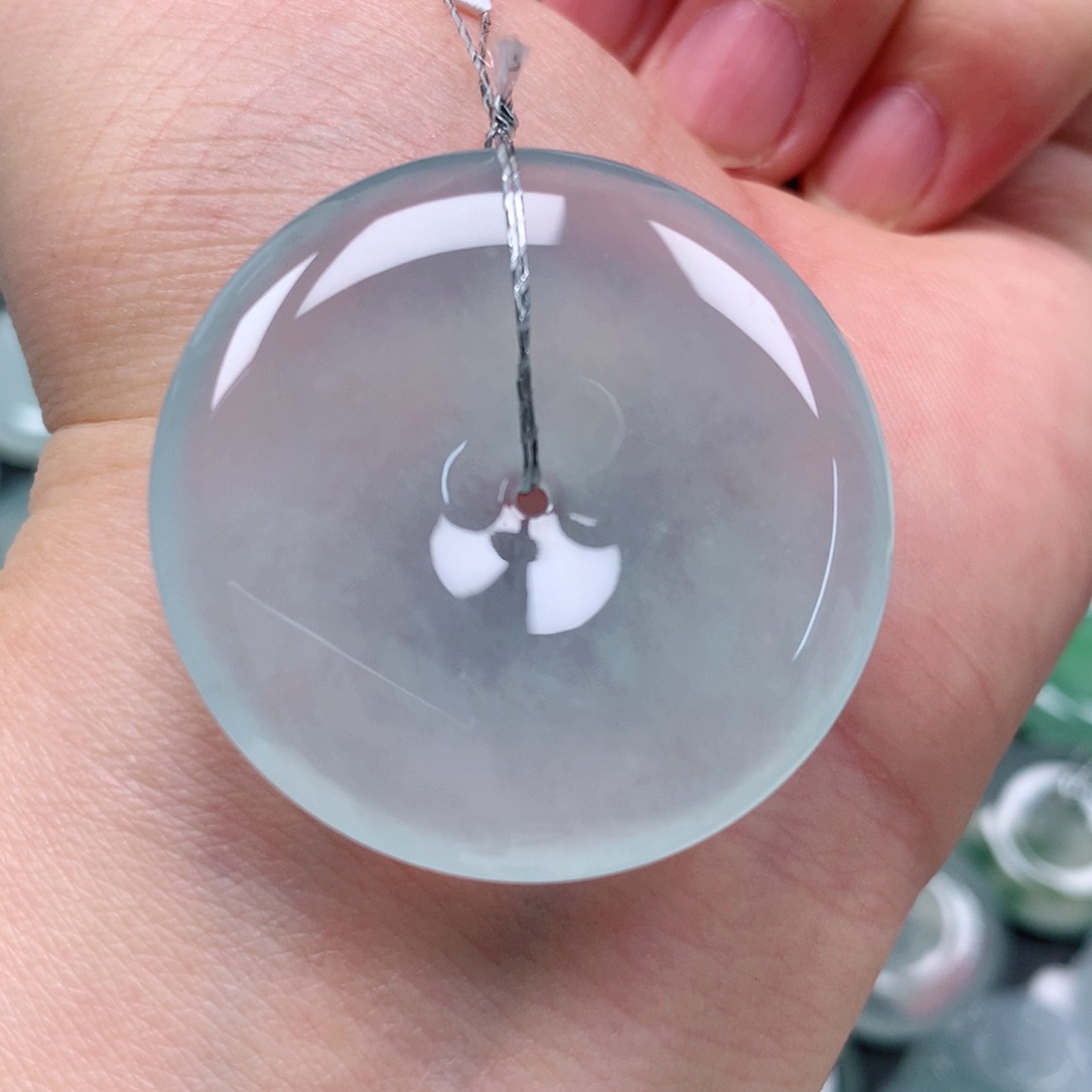 颈饰未镶嵌翡翠天然翡翠