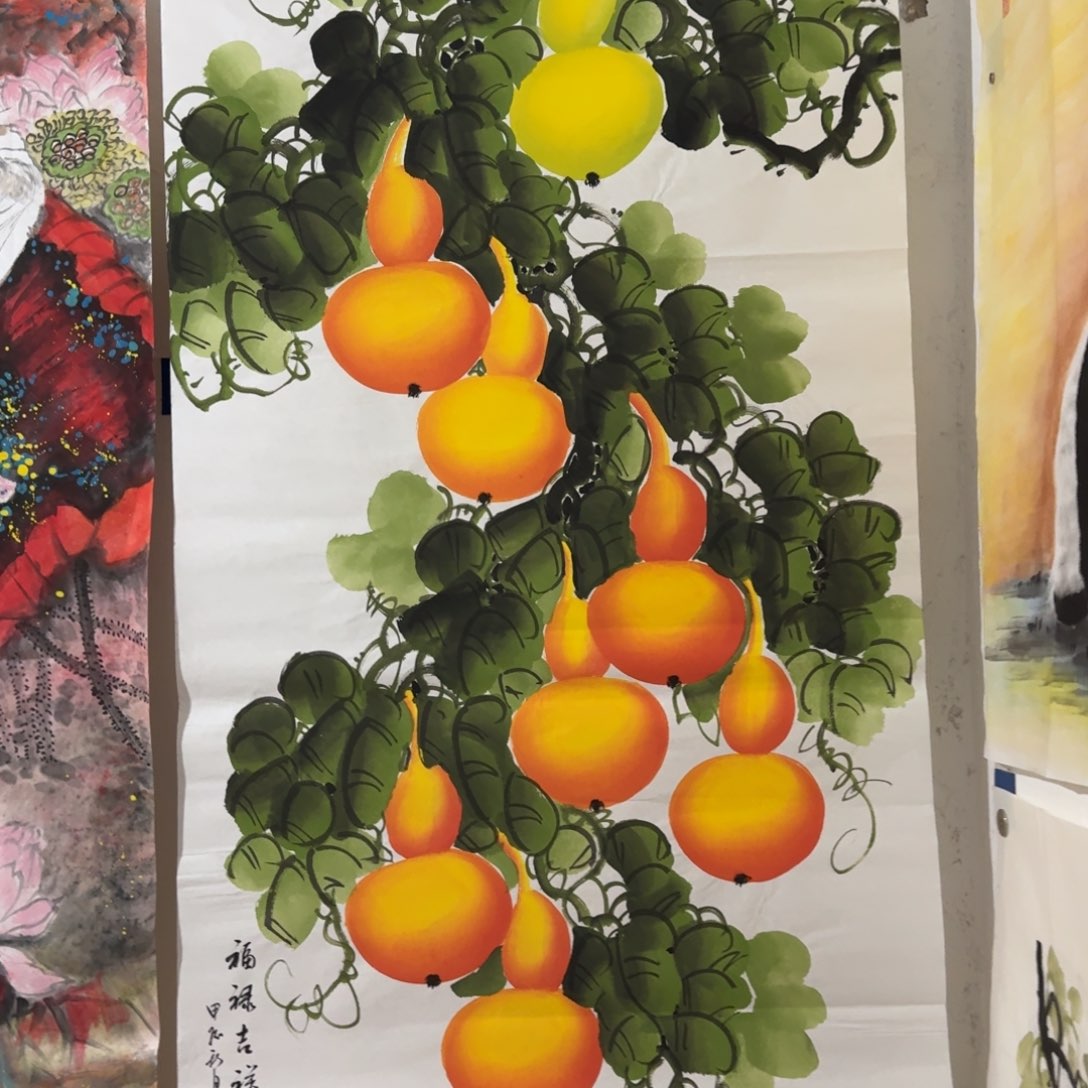 国画晓彤美术馆直播间