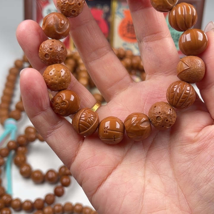 猴头核桃手串大多宝