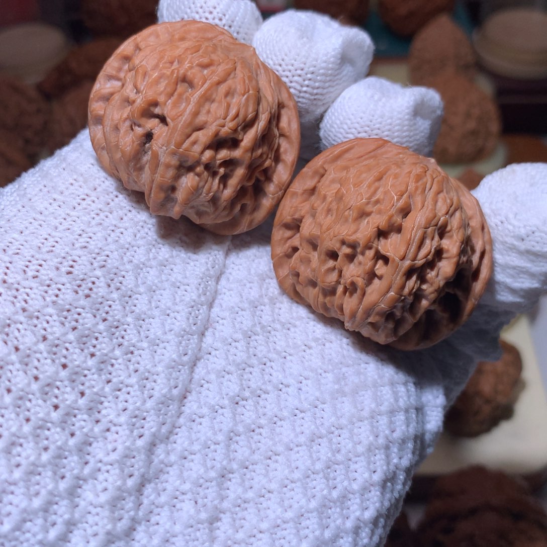 文玩核桃把件全品山地磨