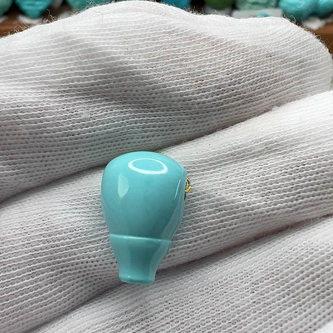 绿松石三通 未镶嵌