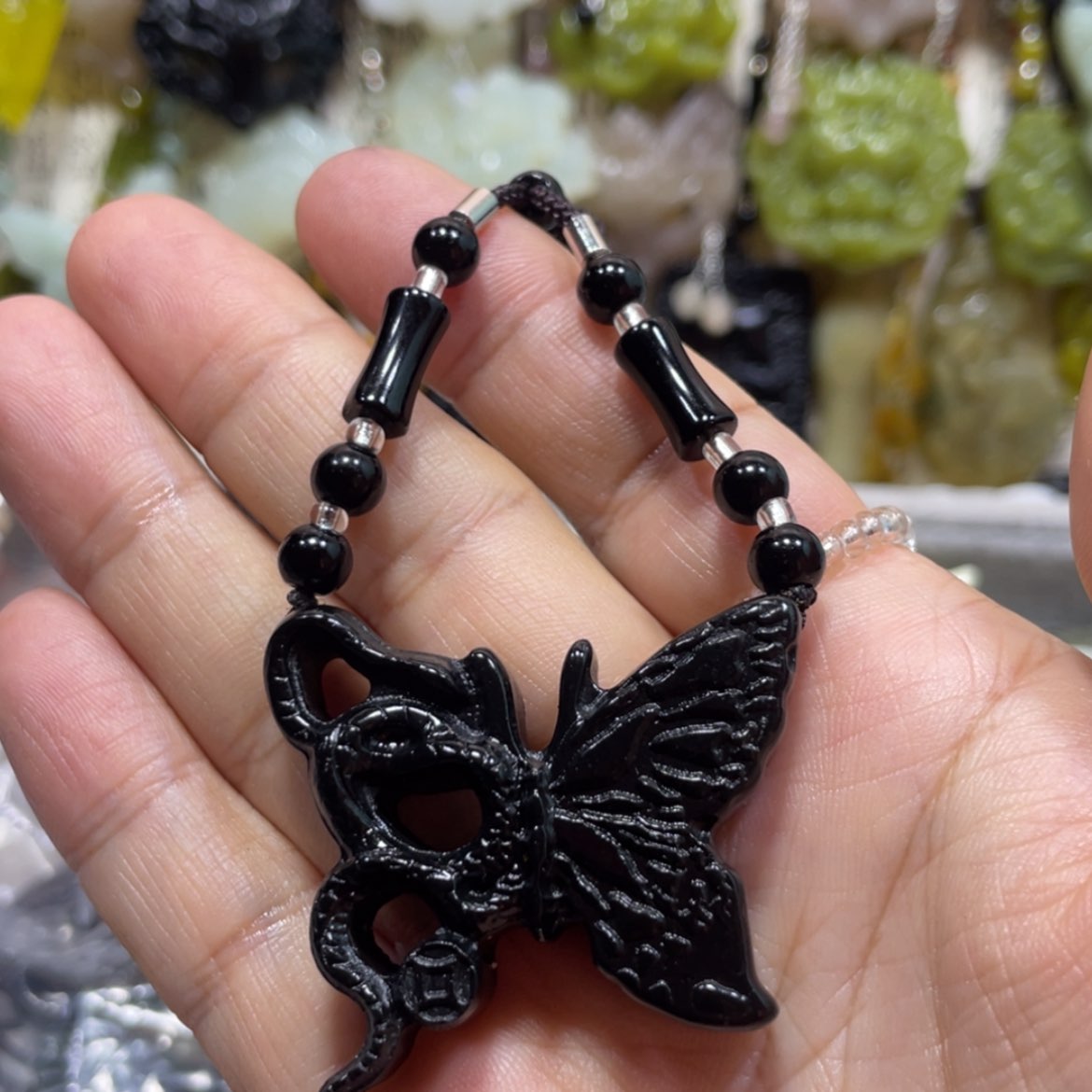 【闪购商品】岫玉颈饰未镶嵌54吊坠