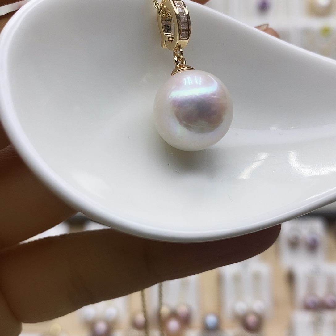 淡水珍珠颈饰合金