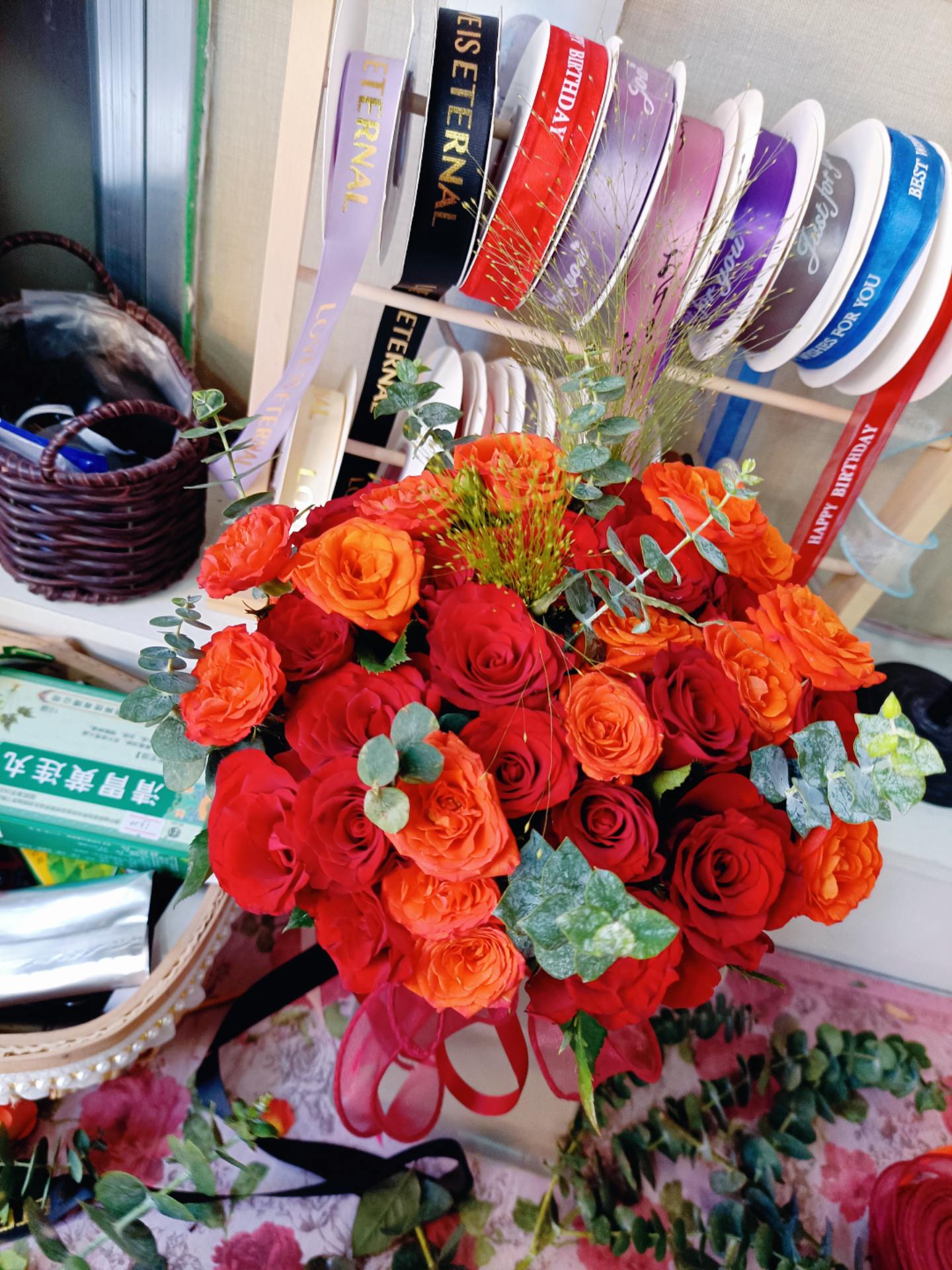 新娘手捧花婚礼现场