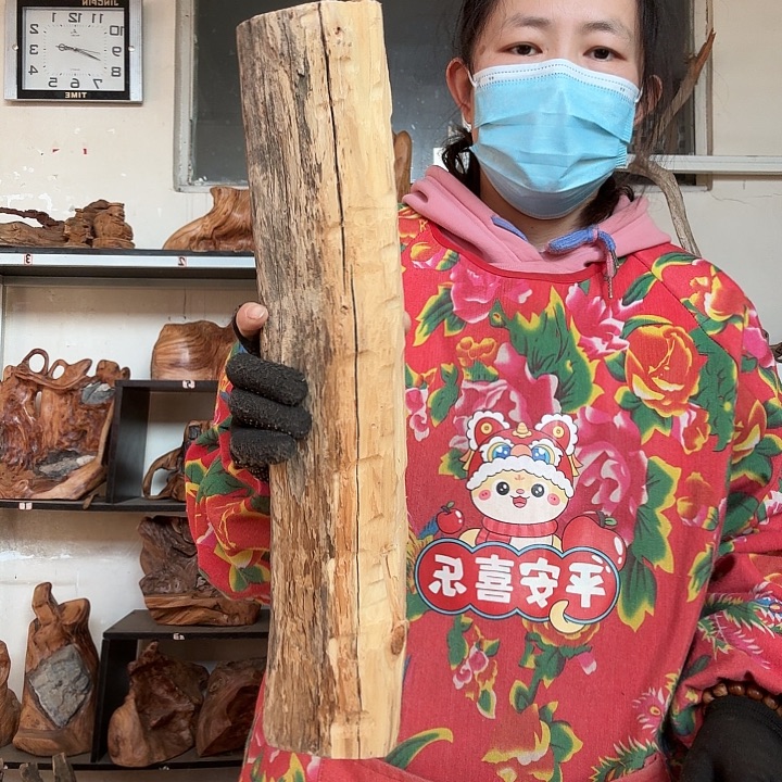 小***v木太行崖柏摆件摆件