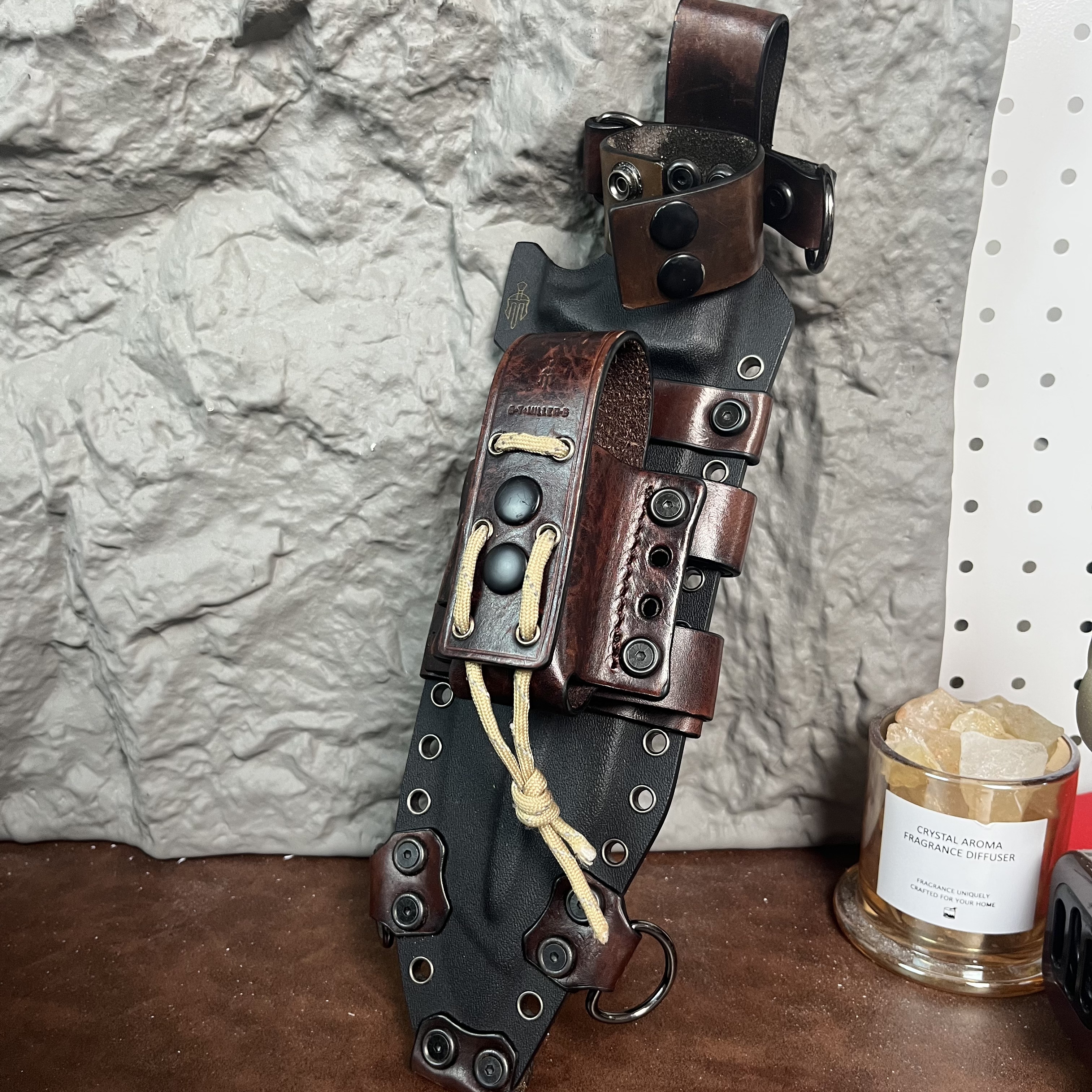 米勒-M8S带钢印户外野营战术保护鞘 