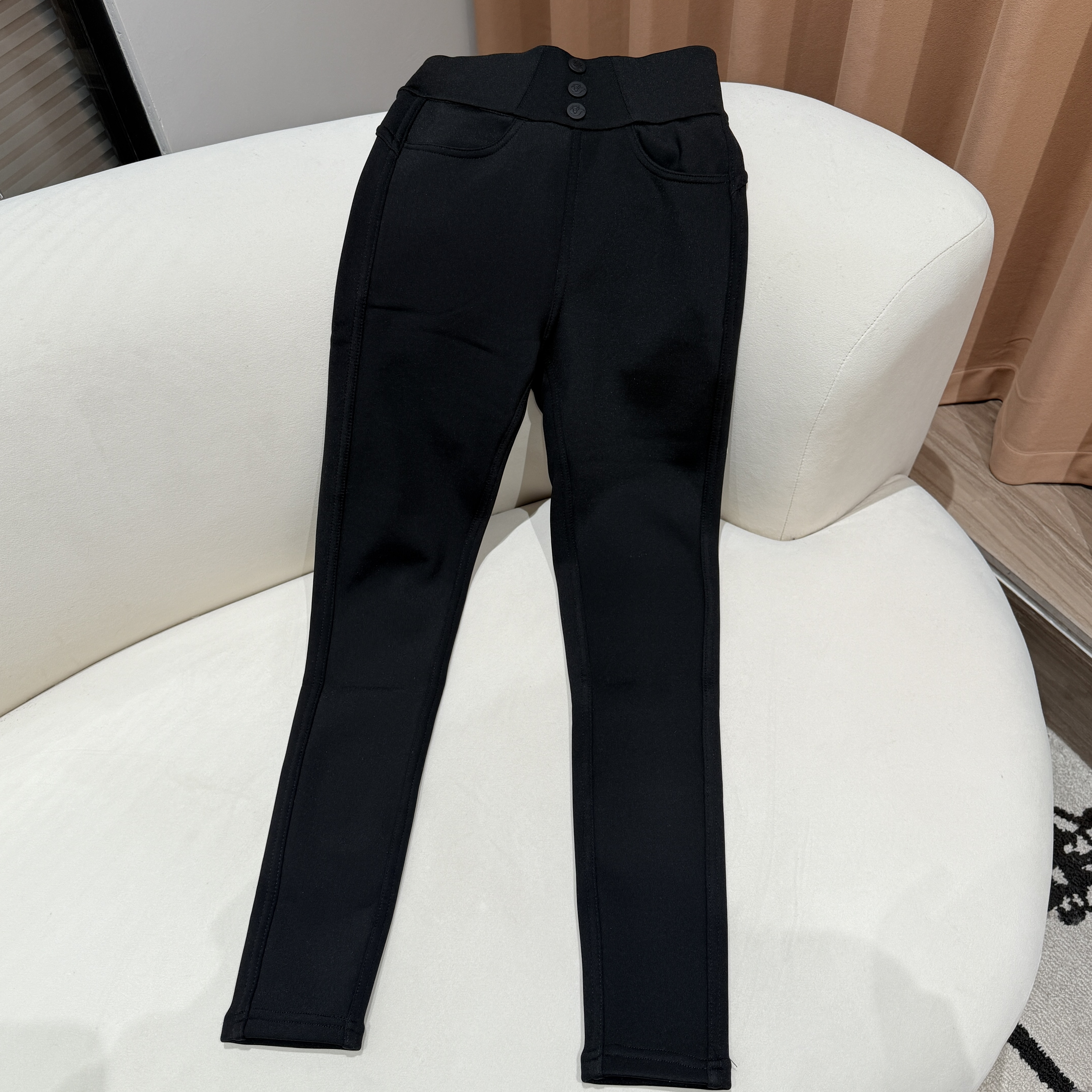 COCOAmador高腰弹力收腰修身显瘦小脚打底裤女士5031