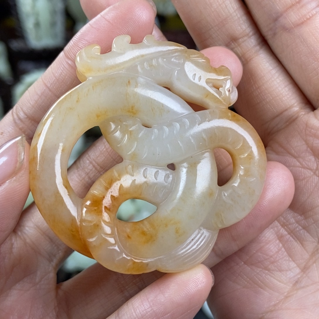 和田玉挂件未镶嵌冷*星