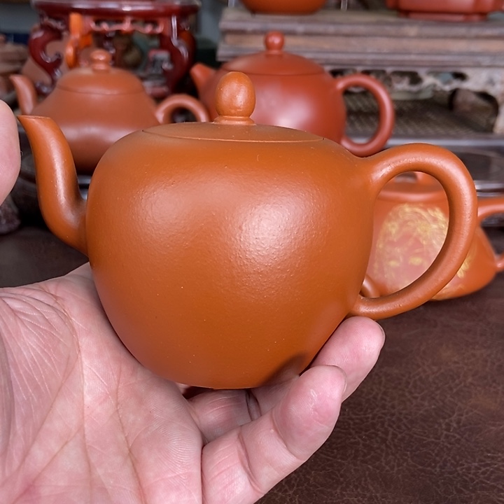 好****干原矿朱泥半手工美人肩