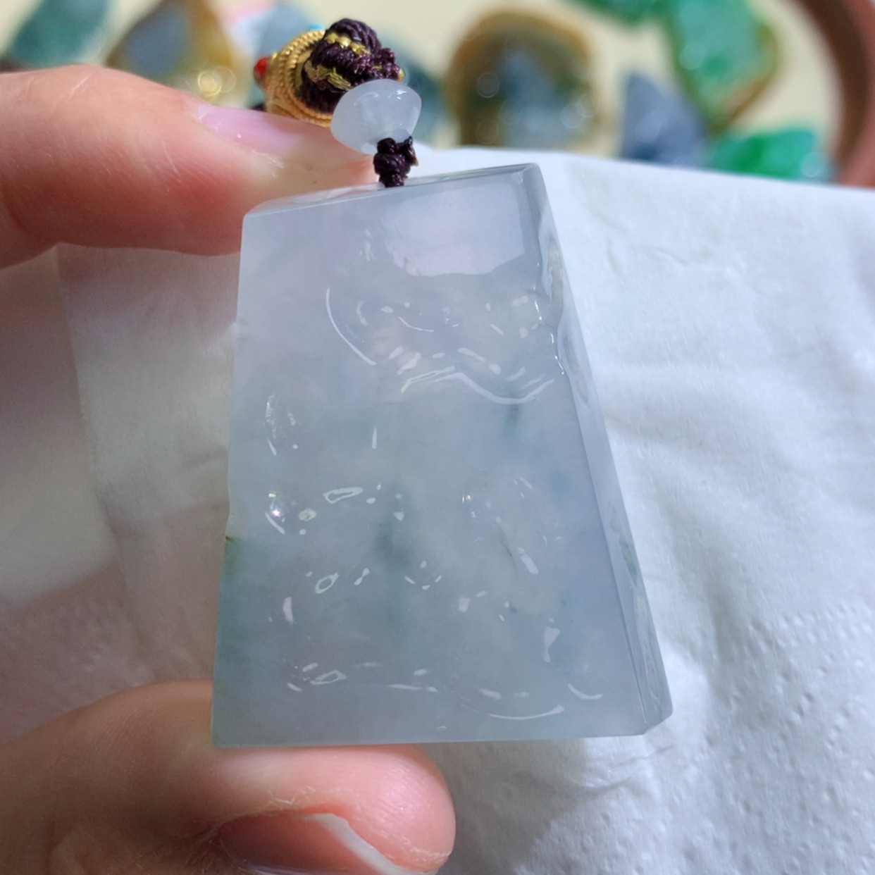 【闪购商品】翡翠吊坠(不含链)未镶嵌 1558