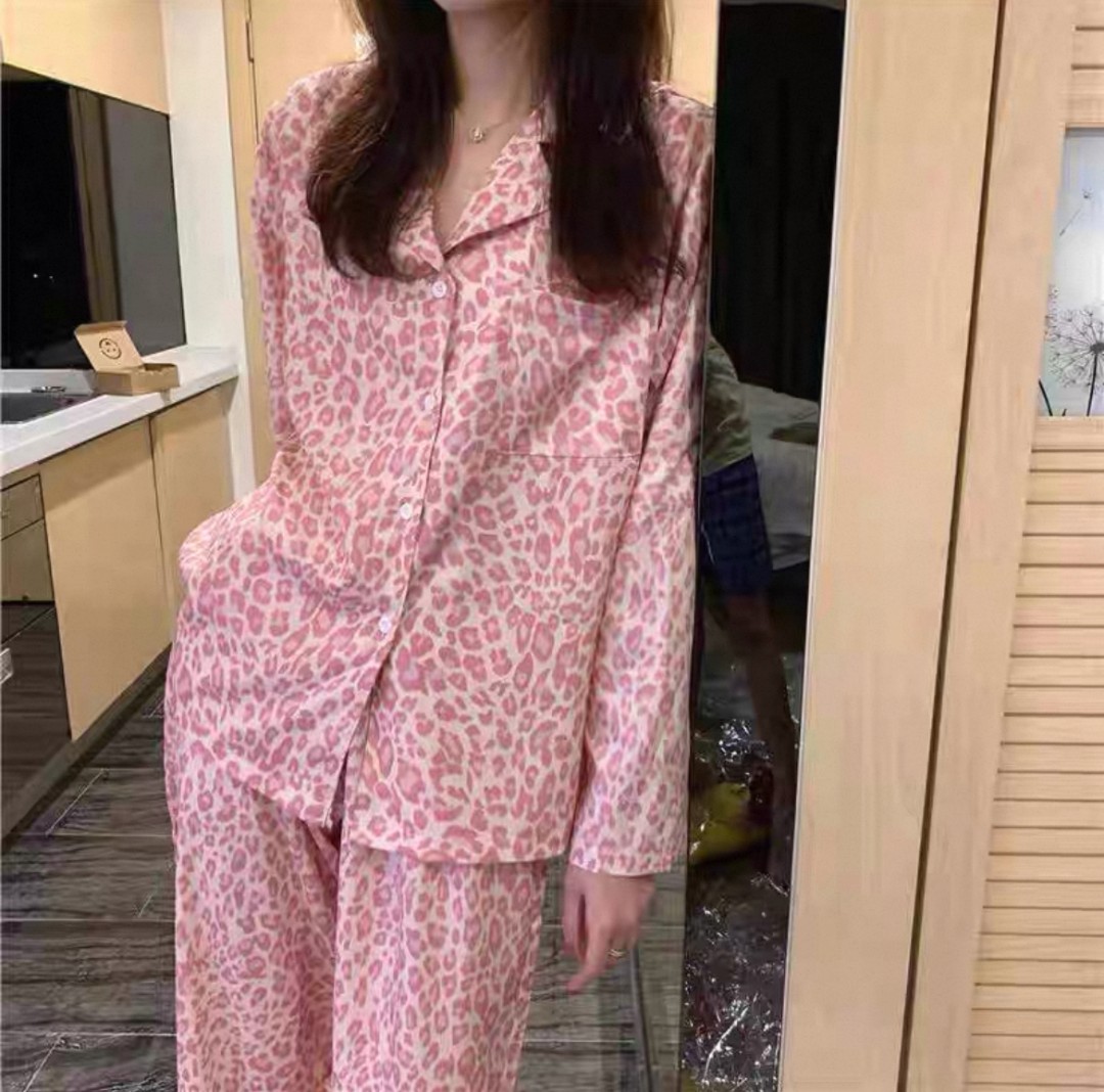 大庆仓 长袖家居服套装 库位V395