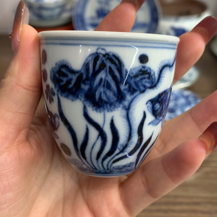 杯子现代纯手工手绘的主人杯