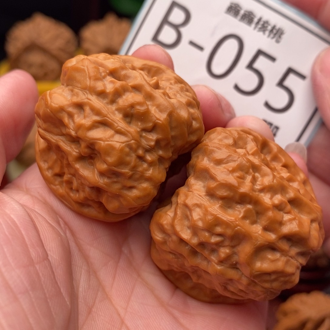 文玩核桃把件开背蛙39