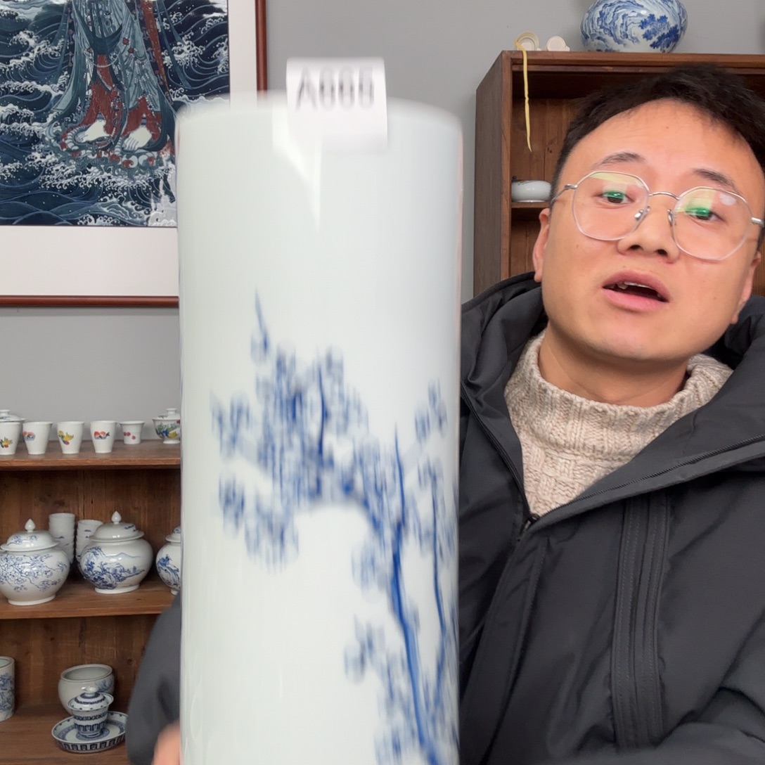 弥***乐一泓手作665微瑕帽筒