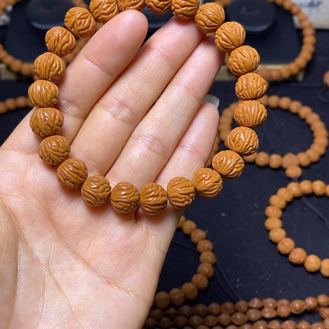 瑞***年手串桃核秦岭文玩桃核手串