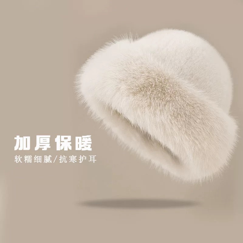 【爱丽粉丝】2025新款韩版保暖防寒渔夫护耳帽ALS-1115