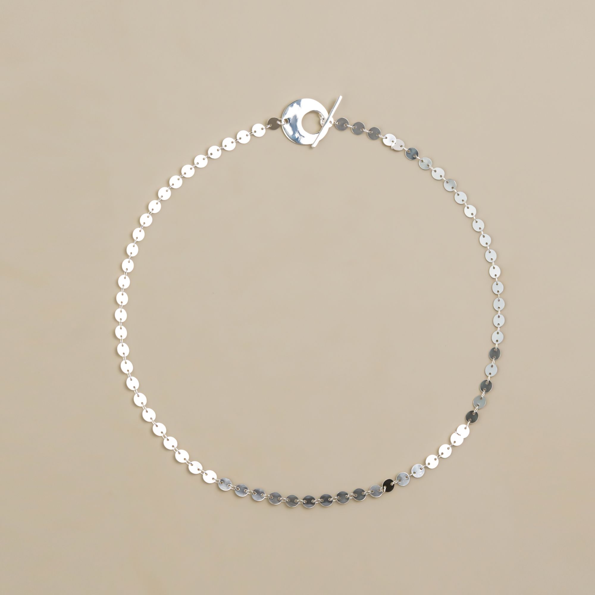 坠链均925银 【夏日的湖】S925纯银镀金项链