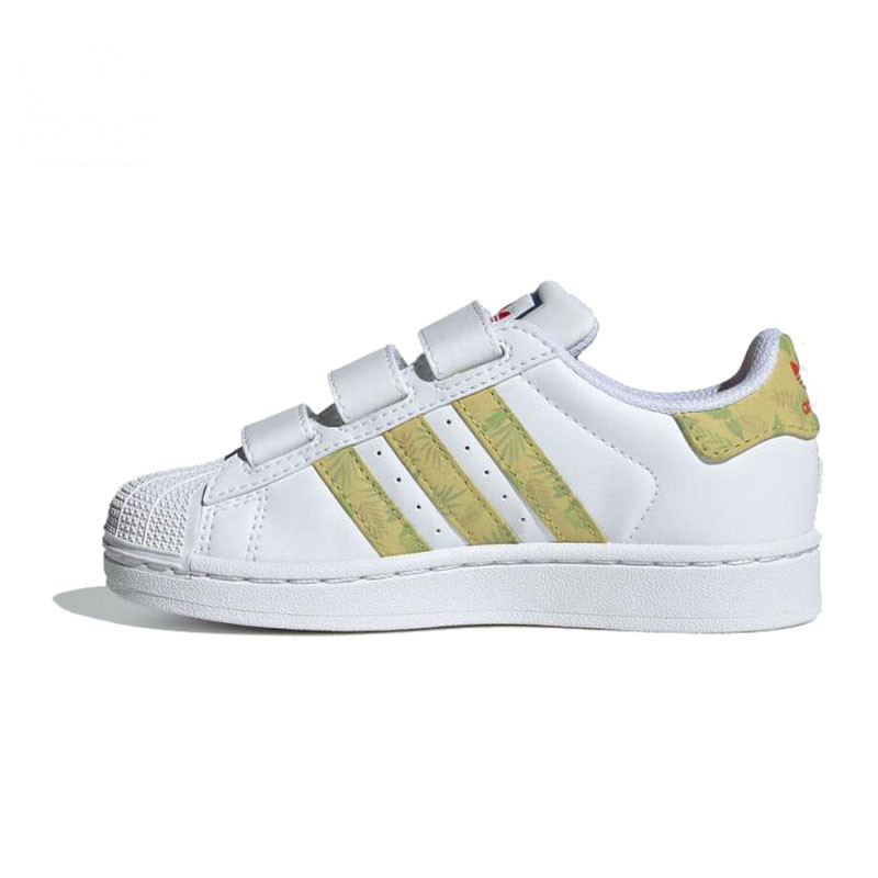 【滔搏联动】adidas阿迪三叶草小童鞋SUPERSTARIICFC休闲鞋JQ1334