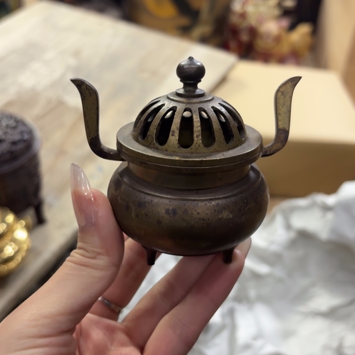 铜古美术置物摆件