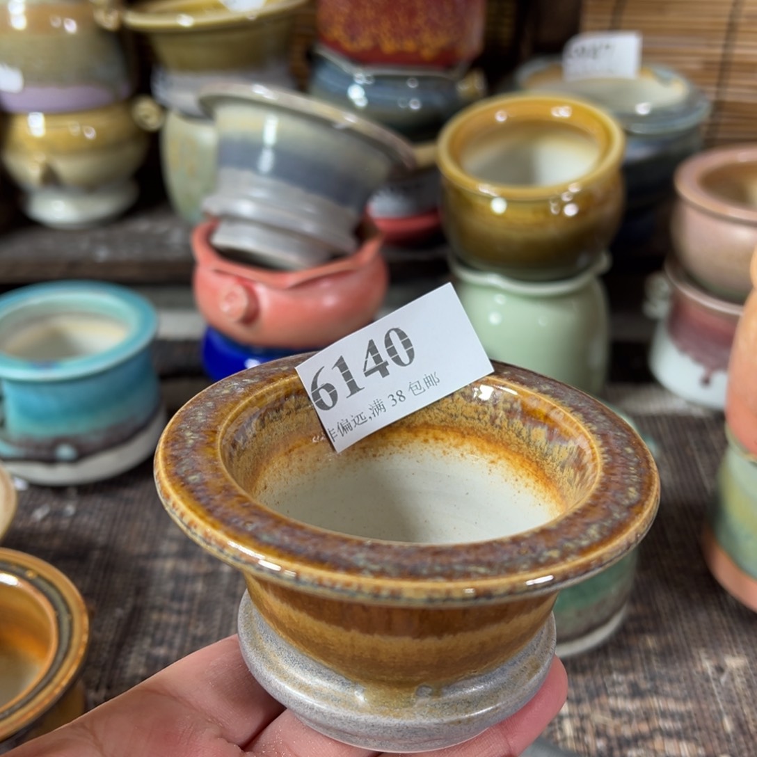 陶瓷景德镇手工花盆