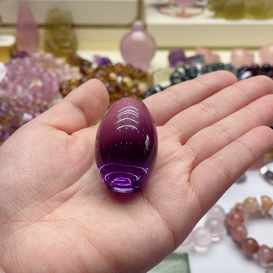 紫晶颈饰未镶嵌童****。