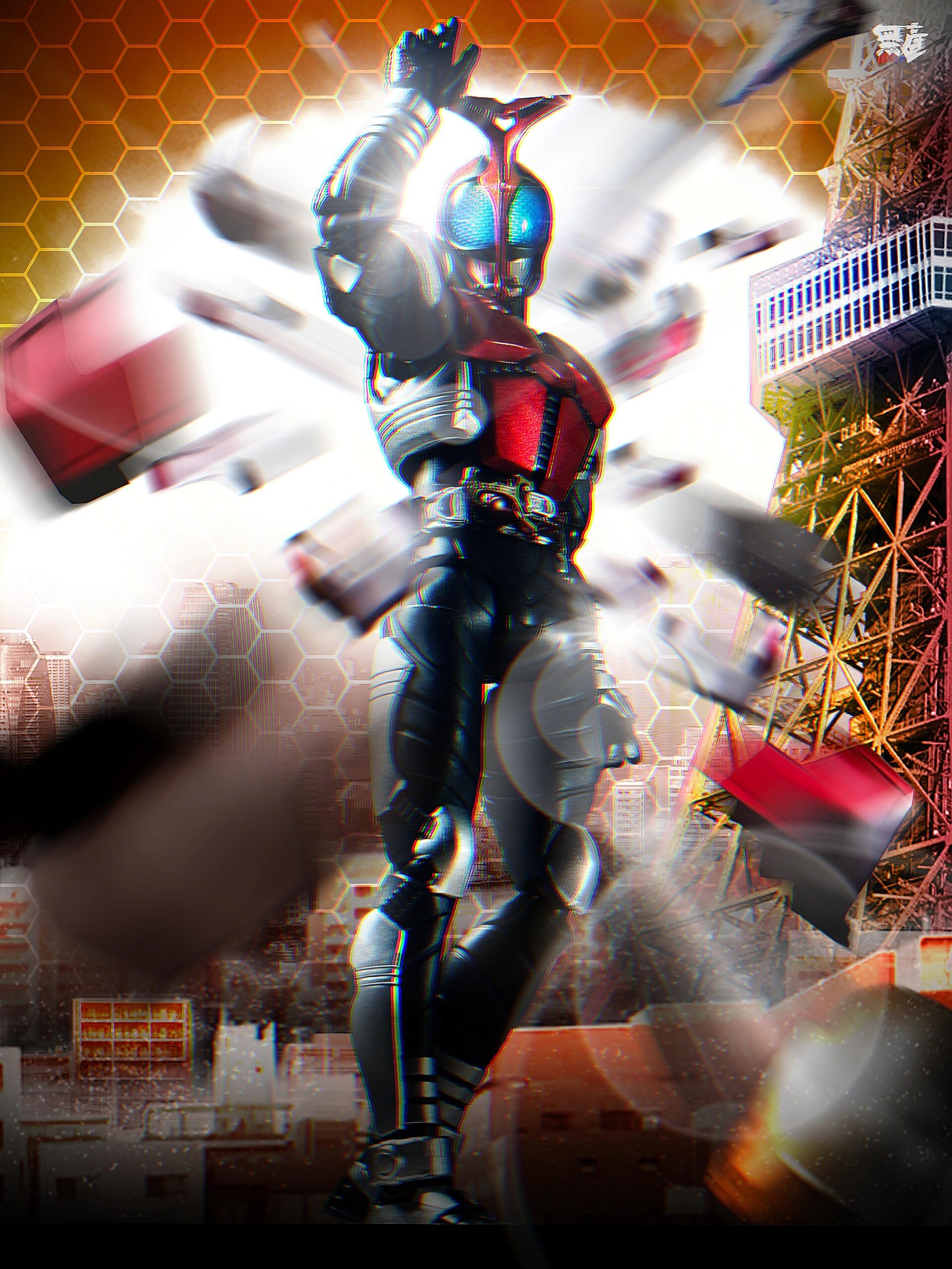 {古小迦潮玩}【叠】假面骑士周边定制正品手办