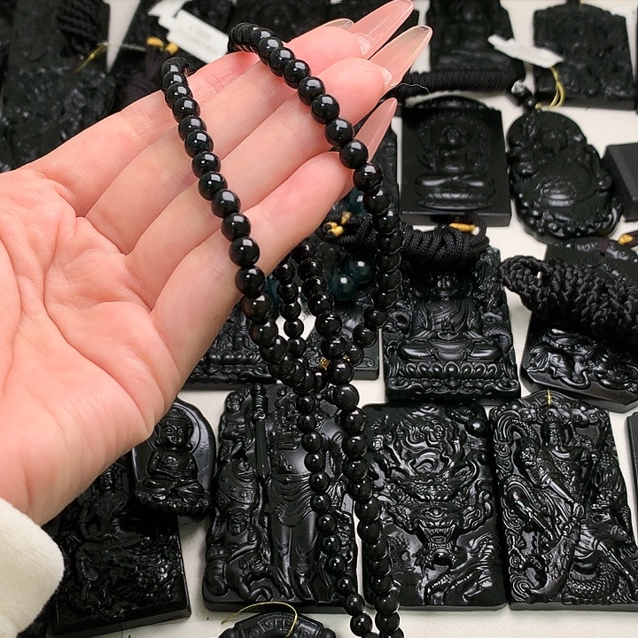 天然a货钢琴黑挂件