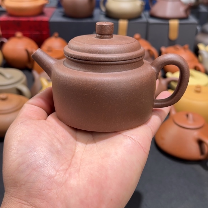 茶壶紫砂紫泥德钟170cc