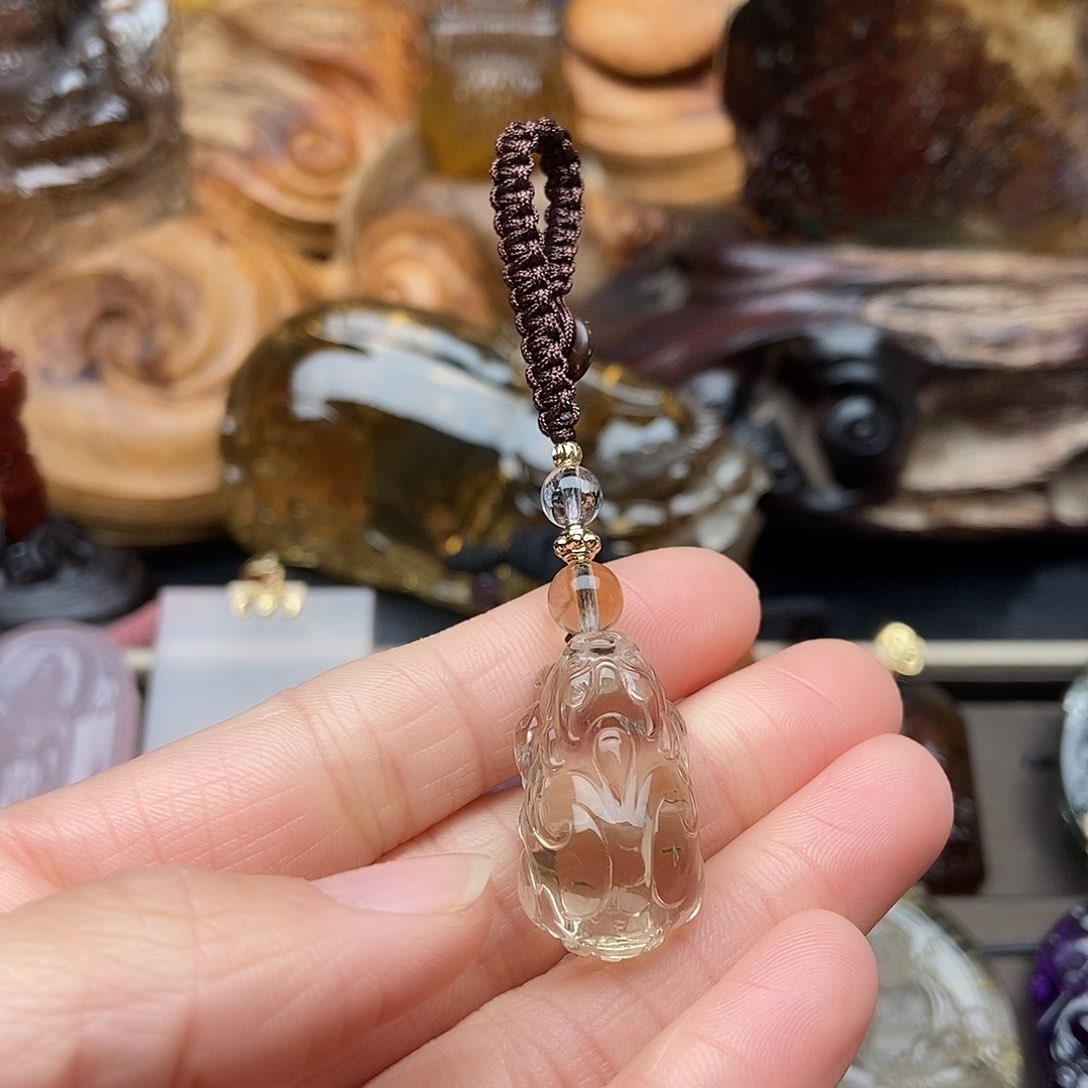 水晶吊坠未镶嵌吊坠