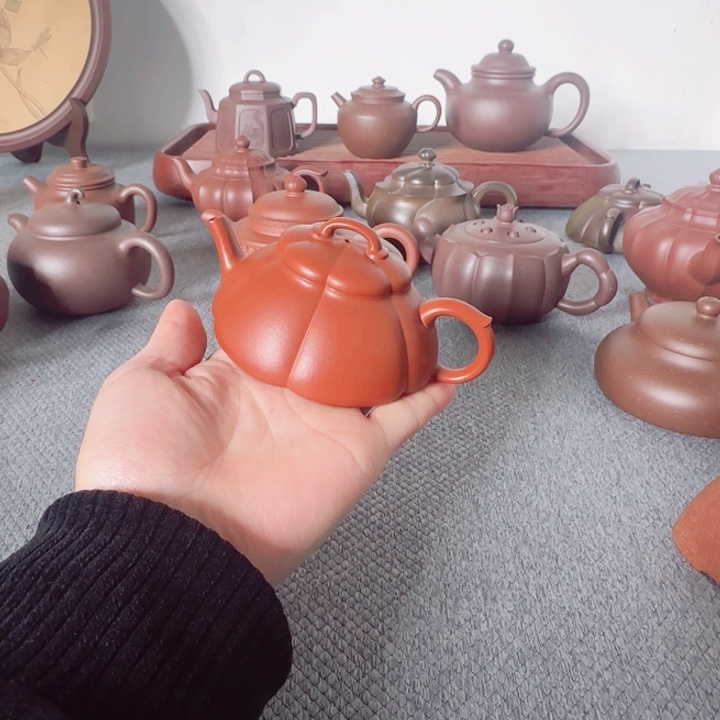 朱泥壶紫砂壶紫砂壶