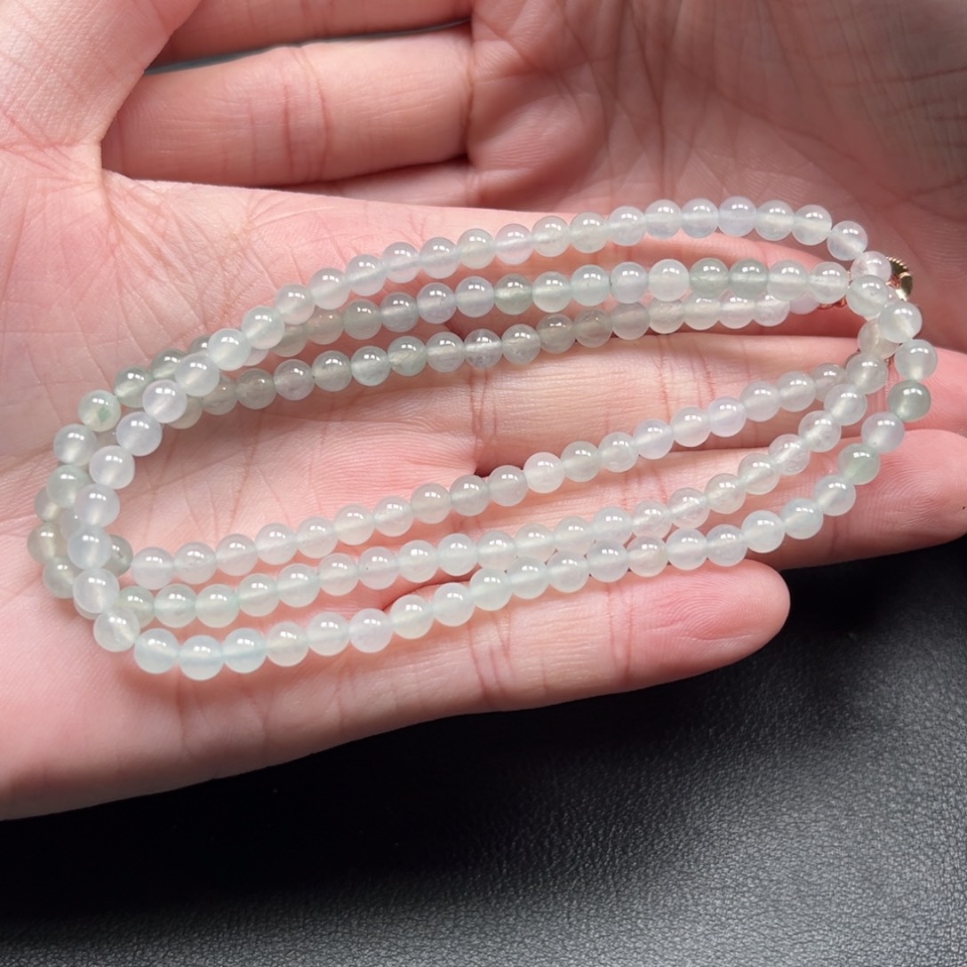 翡翠未镶嵌颈饰缅甸翡翠卡4.4