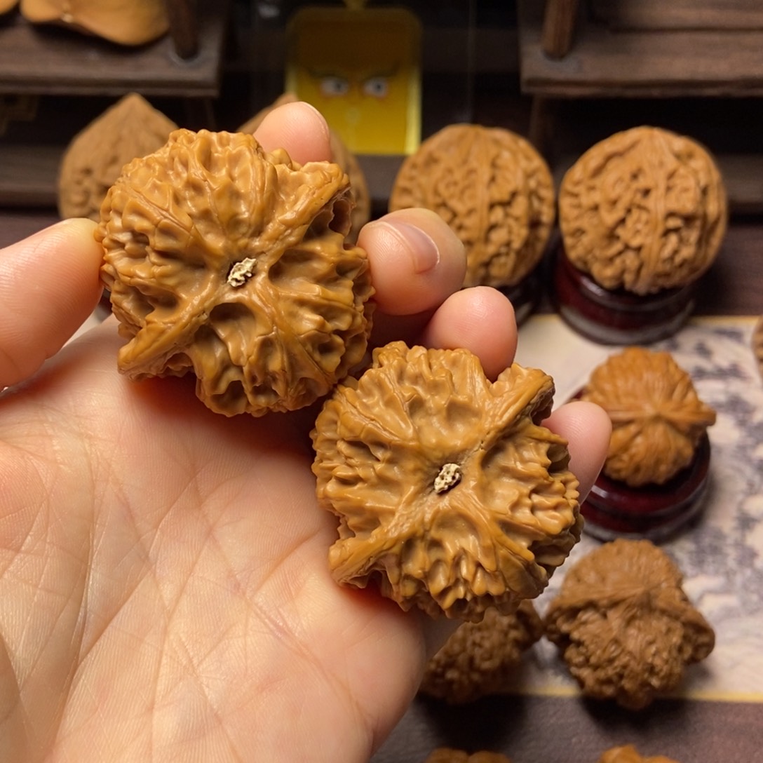 把件文玩核桃全品苹果园尺寸44