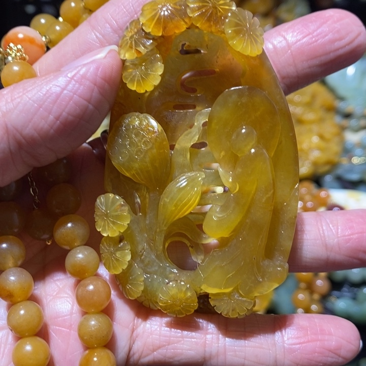 岫玉岫玉吊坠未镶嵌